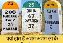 आखिर क्यों होते हैं अलग-अलग रंग के मील के पत्थर, जानिए इनके मतलब different colour milestones