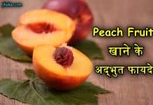 Peach Fruit क्या है? पढ़िए इसके फायदे और नुकसान peach fruit in hindi