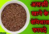 जानिए अलसी खाने के बेमिसाल फायदे | Superb Benefits of Flax seeds in Hindi flax seeds in hindi