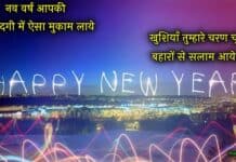 नए साल की शायरी | Best Happy New Year Shayari 2022 new year shayari in hindi