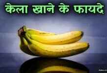 जानिए केला खाने के बेमिसाल फायदे banana in hindi