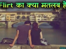 flirt meaning in hindi
