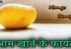 आम के हैरान करने वाले फायदे – Benefits & Uses of Mango in Hindi mango in hindi